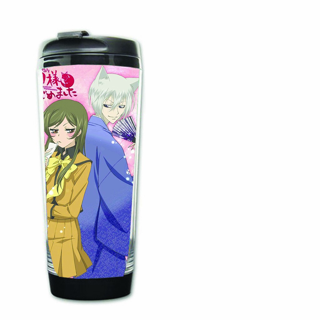 Bình nước IN HÌNH JoJo's bizarre adventure Sword art online Thổ thần tập sự anime chibi cốc đựng quà tặng tiện lợi