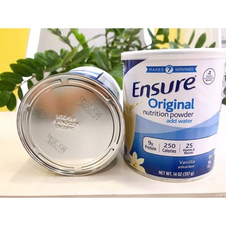 SỮA BỘT ENSURE ORIGINAL NUTRITION POWDER 397G [CHÍNH HÃNG]