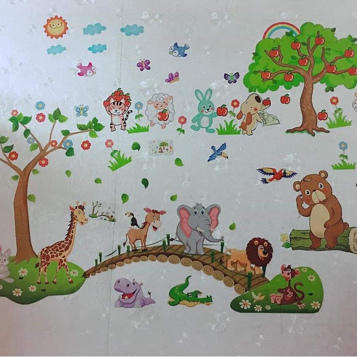 Combo Tranh dán tường cho bé -
