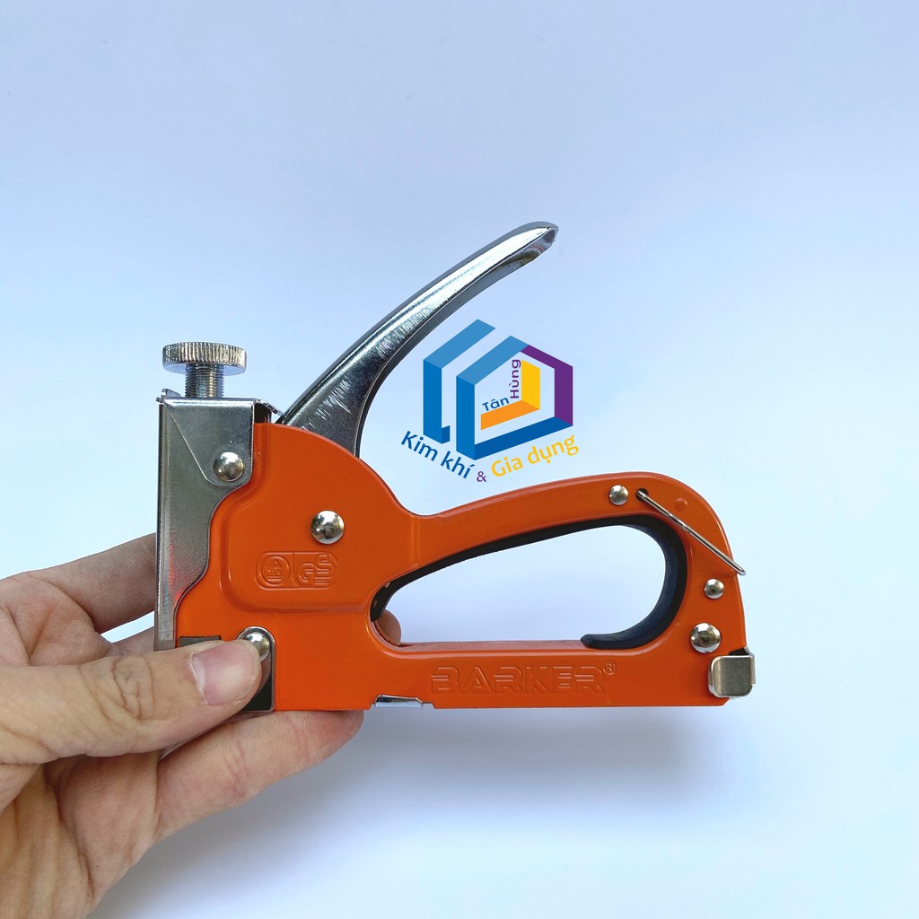 Súng bắn ghim - Kìm bắn đinh ghim BARKER cầm tay có tăng lực