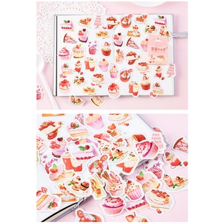 Hộp 46 stickers thức ăn uống