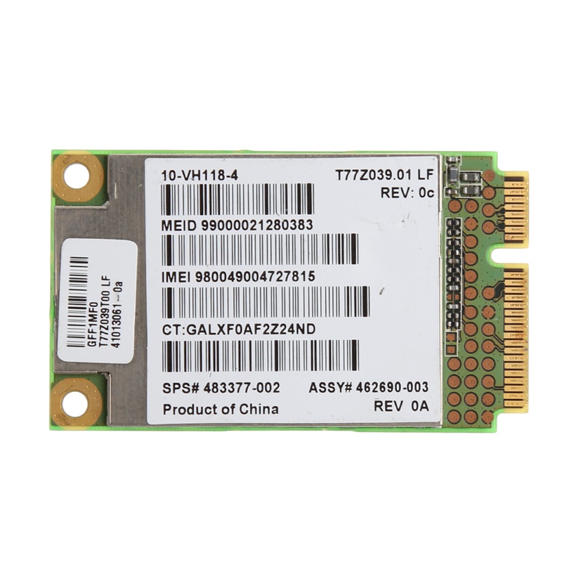 Utake UN2400 EV-DO UMTS HSDPA WWAN Module 483377-002 3G Wireless PCI-E Card For HP