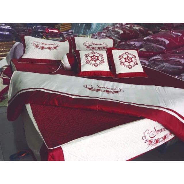 bộ chăn ga satin hàng đẹp