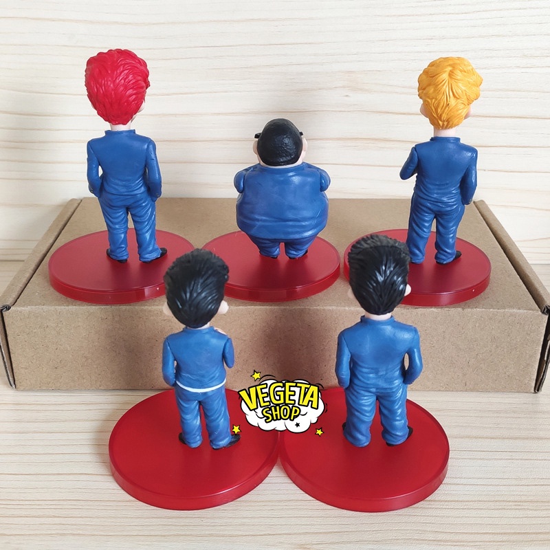 Mô hình Slam Dunk - Bóng rổ Slam Dunk - Team đầu gấu Hanamichi - Cao 7~8cm
