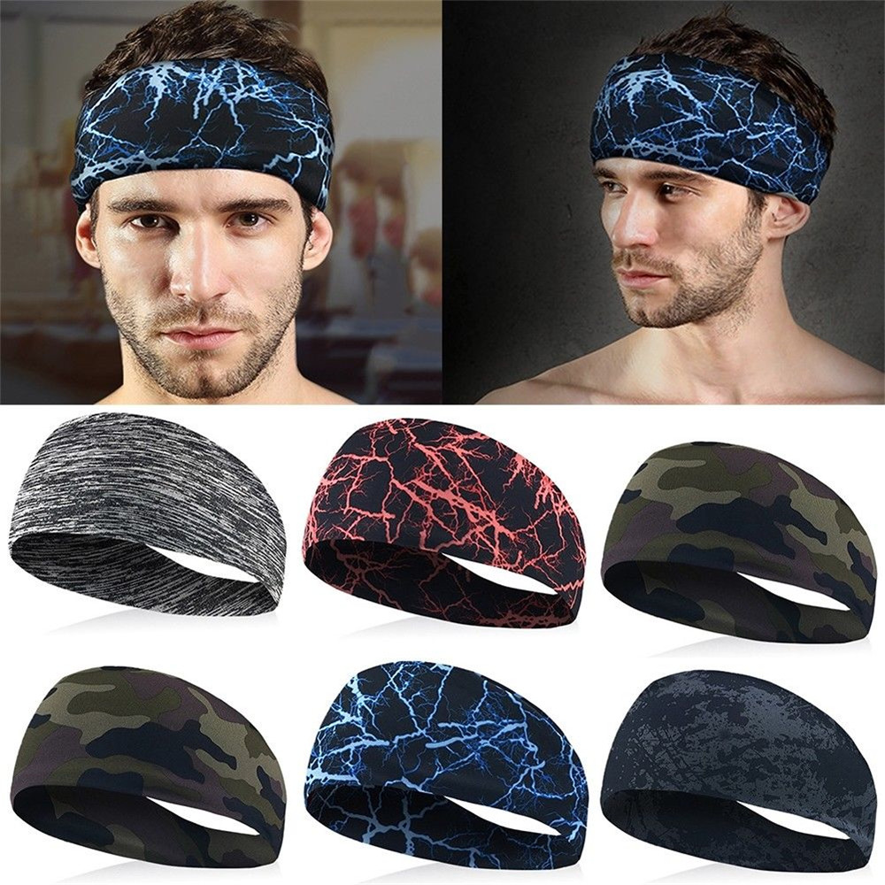 Băng Đô Thể Thao Chạy Bộ Thấm Hút Mồ Hôi Cho Unisex