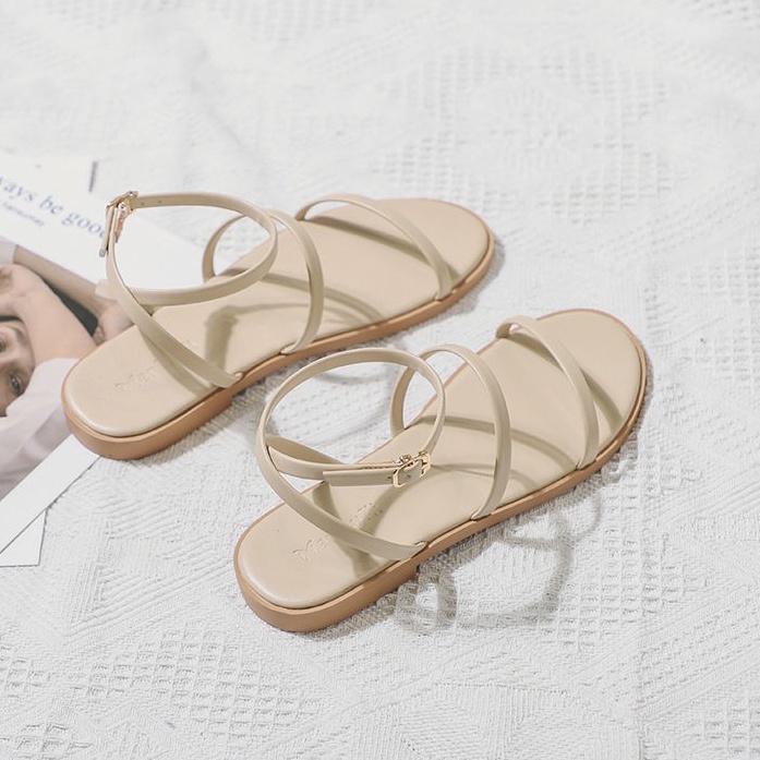 Giày Sandal Nữ HGS38 quai đơn giản trẻ trung dễ phối đồ