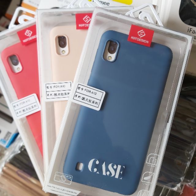 Ốp lưng dẻo màu KT Desing Galaxy A10 2019 Nhiều màu
