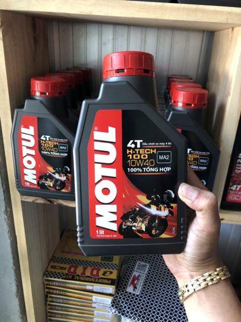 Nhớt MOTUL H-tech 100 10w40 tổng hợp