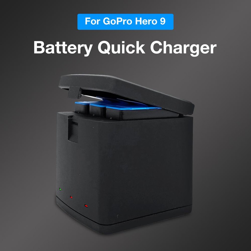 Hộp sạc pin nhanh chóng dành cho Gopro Hero 9