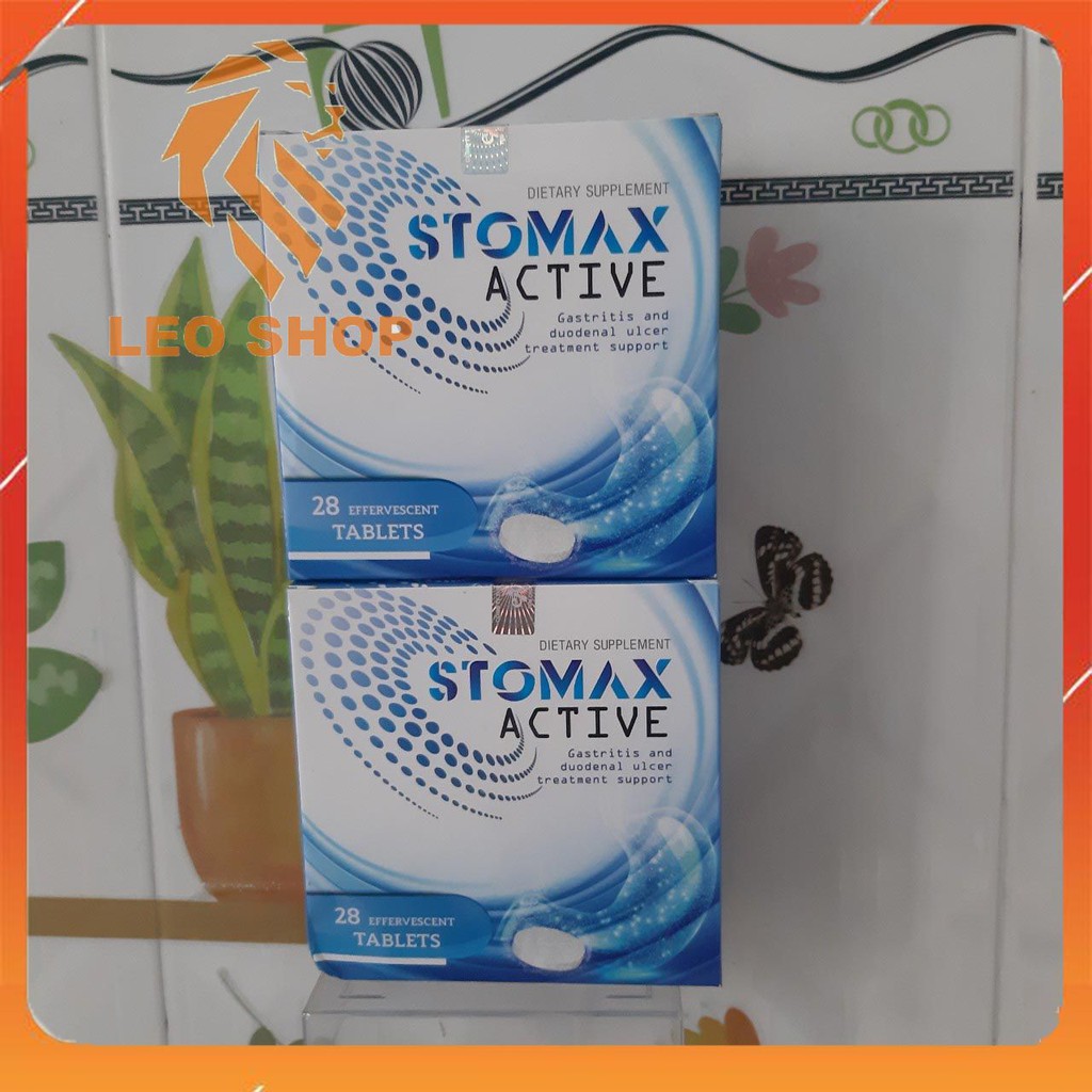 VIÊN SỦI STOMAX ACTIVE - Đẩy Lùi Cơn Đau Cho Dạ Dày Khỏe Mạnh Loại Bỏ Trào Ngược Ợ Chua - [CHÍNH HÃNG HỘP 28 VIÊN SỦI] | BigBuy360 - bigbuy360.vn