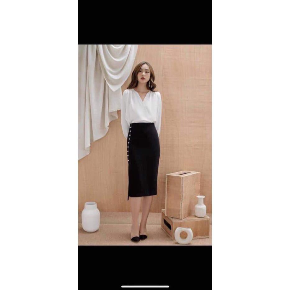 CHÂN VÁYY ĐÍNH HẠT XẺ TRƯỚC | BigBuy360 - bigbuy360.vn