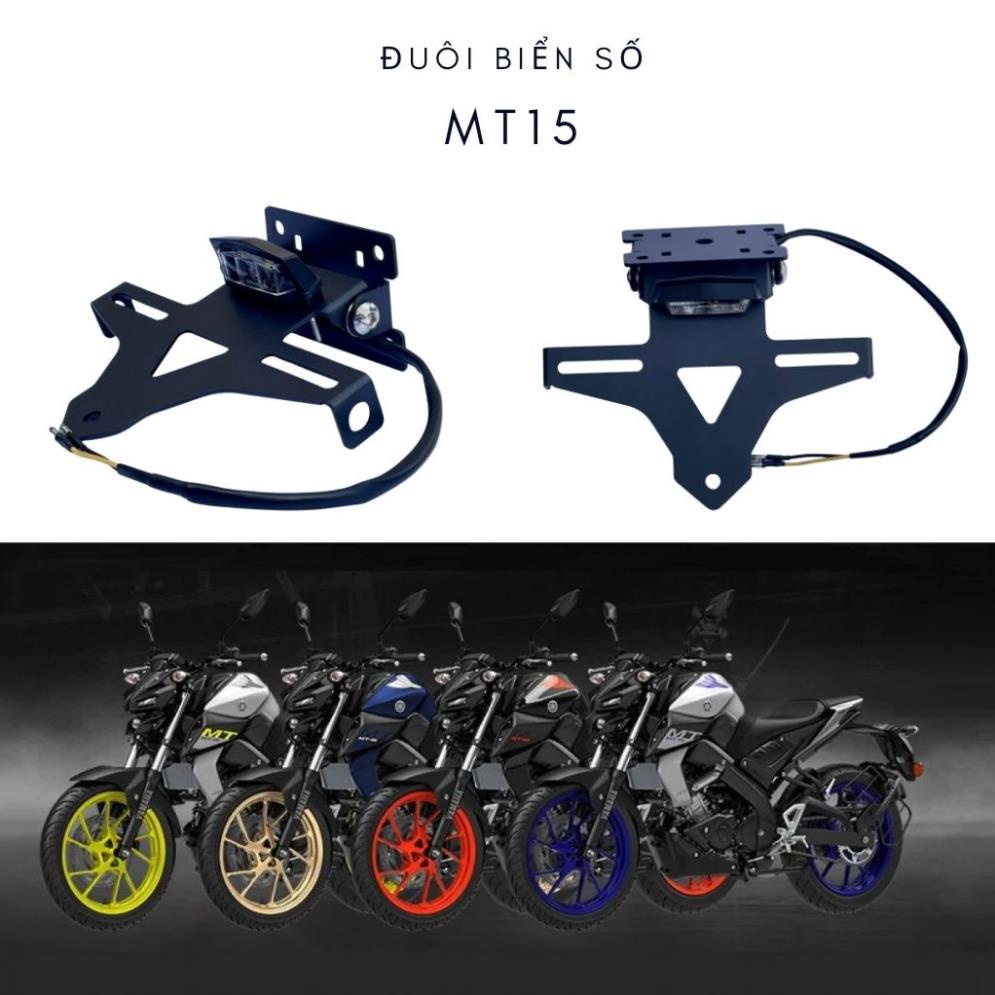 Đuôi biển số MT15 gập 2 chiều. Khung gắn biển số yamaha Mt15 chuyên dụng Chính hãng Mbiker