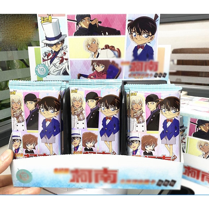 Pack ảnh thẻ CONAN THÁM TỬ LỪNG DANH set card gacha nhân phẩm anime chibi