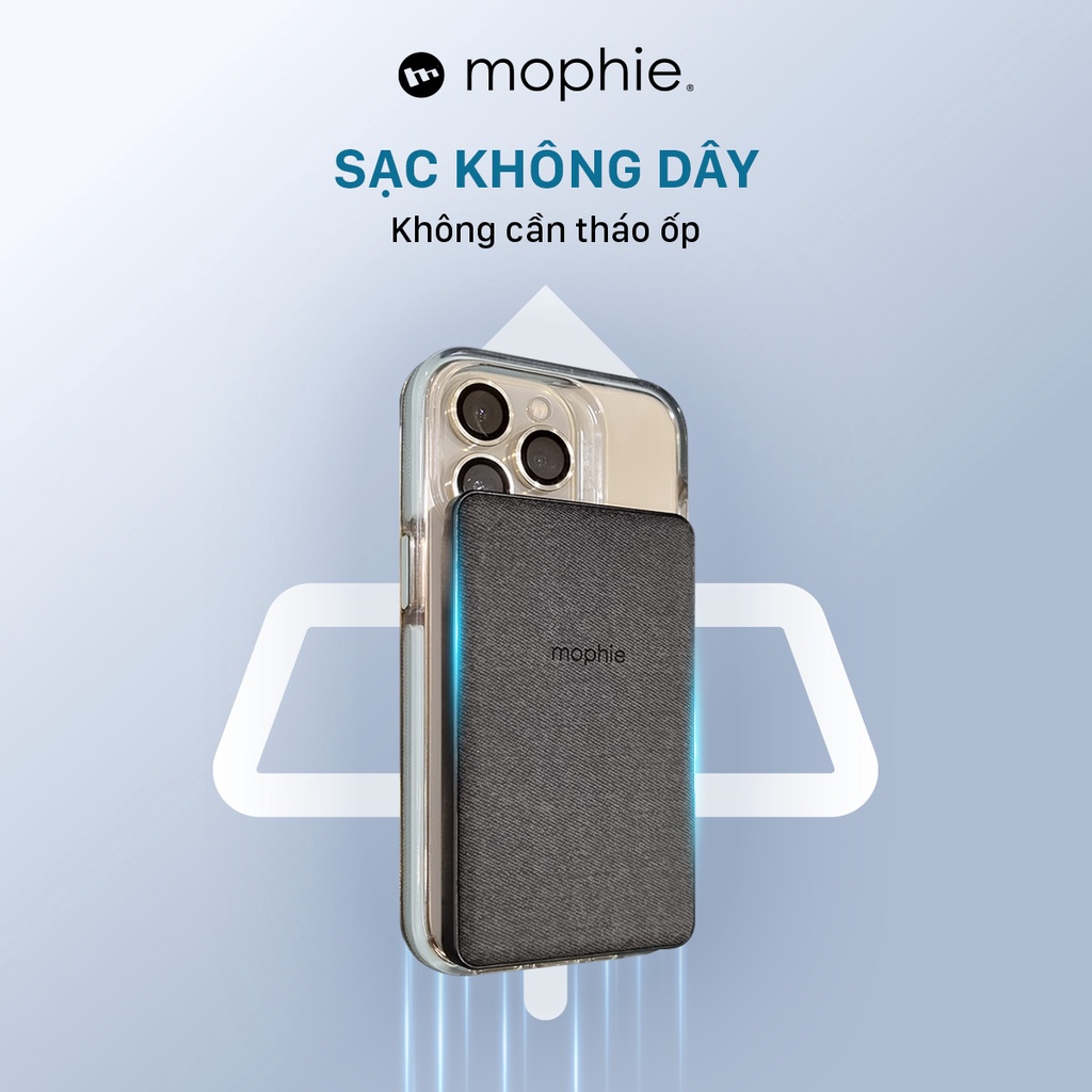 Pin sạc dự phòng không dây Mophie snap+ juice pack mini V2 5,000mAh