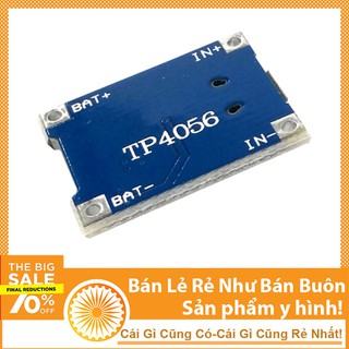 Mạch sạc pin Lithium TP4056 1A Micro USB
