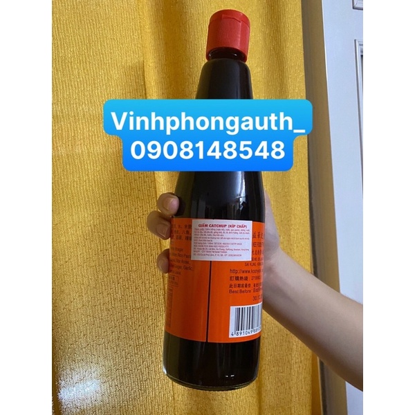 Giấm Catchup/ Sốt Catchup Koon Yich Wah Kee 500ml - HK