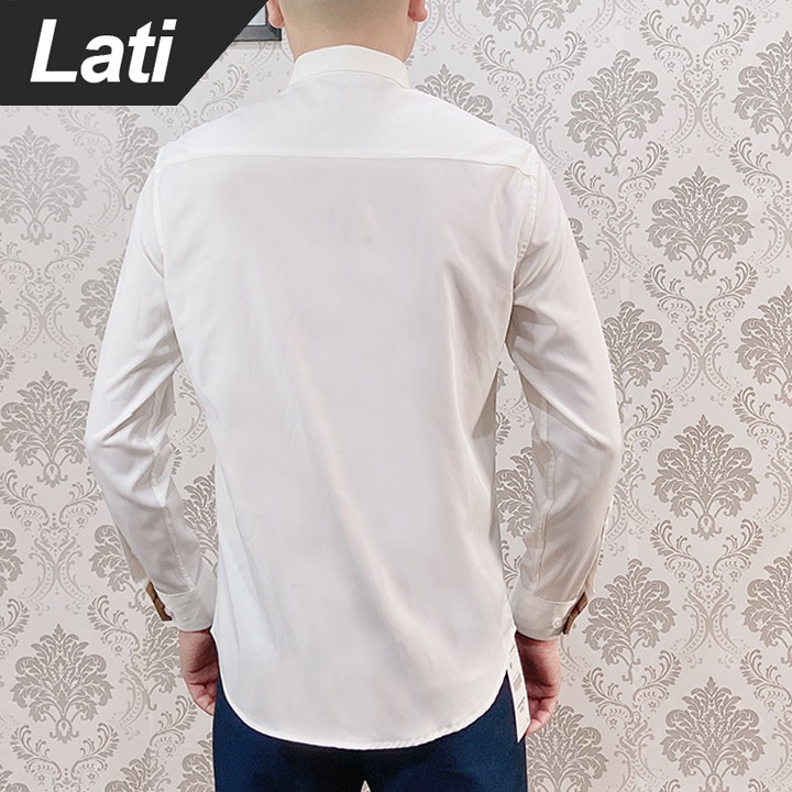 Áo Sơ Mi Nam Trắng Dài Tay BBR, Somi Nam VNXK Vải Chéo Ý Mềm Mại Sang Trọng | BigBuy360 - bigbuy360.vn