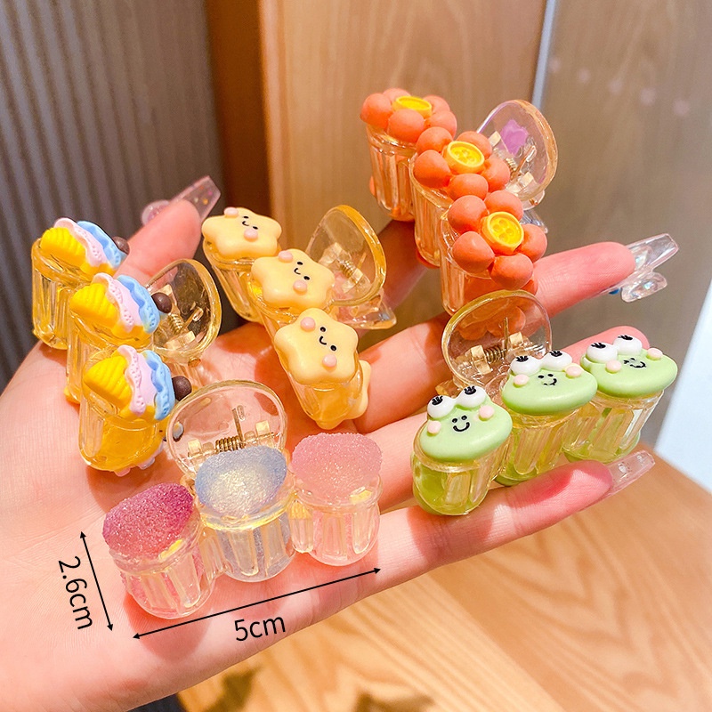 Kẹp Tóc Kiểu Dáng Hoạt Hình Dễ Thương 2022 Cho Bé