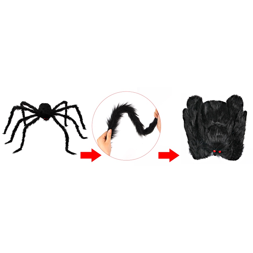 Nhện giả trang trí 75cm Halloween đồ trang trí nhà cửa lễ hội