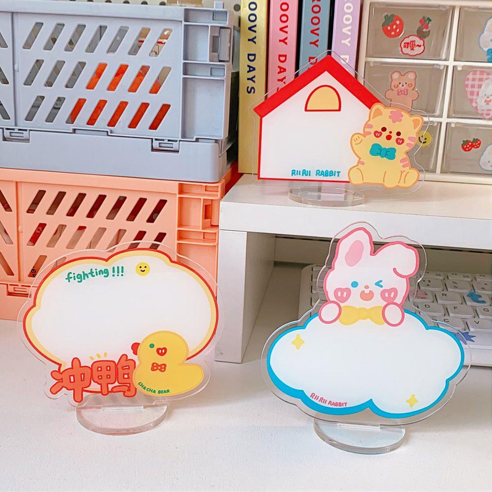 Bảng Trắng Trong Suốt Ghi Chú Lên Kế Hoạch Họach Hoạt Hình Graffiti