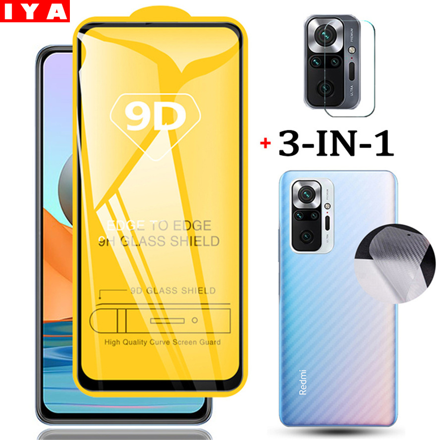 Kính Cường Lực Bảo Vệ Camera 3 Trong 1 Cho Xiaomi Poco X3 Nfc M3 9t Redmi Note 10 Pro 9s 8 7 6pro 9a 9c