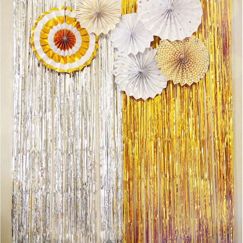 Set bóng trang trí sinh nhật người lớn có rèm #TrangTriSinhNhat