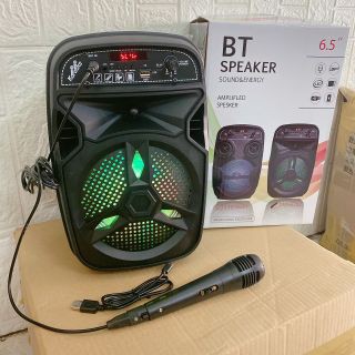 GIÁ RẺ - LOA BLUETOOTH XÁCH TAY  BT06   CÓ ĐÈN LED 20w