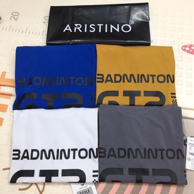 Áo T-shirt nam Aristino ATS005S9 Màu Trắng Slim Có XXL (OD) ་