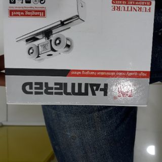 BÁNH XE CỬA LÙA TREO [ CỬA KÍCH THƯỚC LỚN ]