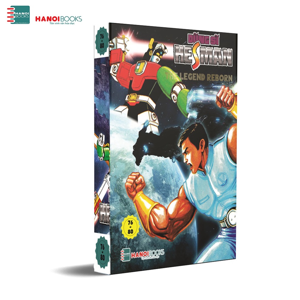 Sách - Boxset 16 : 5 Tập Dũng Sĩ HesMan