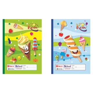 Vở school kem hồng Hà 48tr (4 ôly) ms:0532