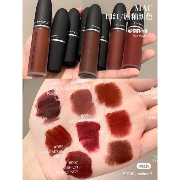 Son kem MAC Powder Kiss Liquid 982 997 979 316