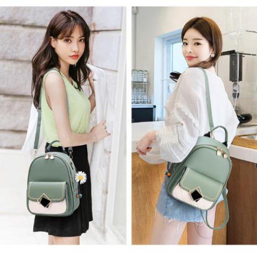 Balo nữ thời trang khóa kính nghiêng cao cấp BKT29