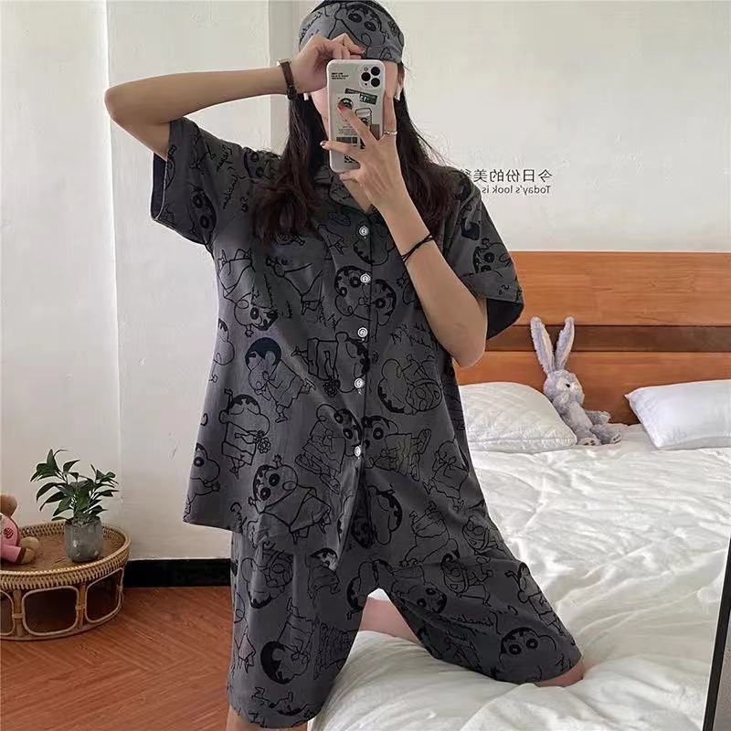 Disney Bộ Đồ Ngủ Ngắn Tay Họa Tiết Gấu Đáng Yêu Cho Nữ | BigBuy360 - bigbuy360.vn