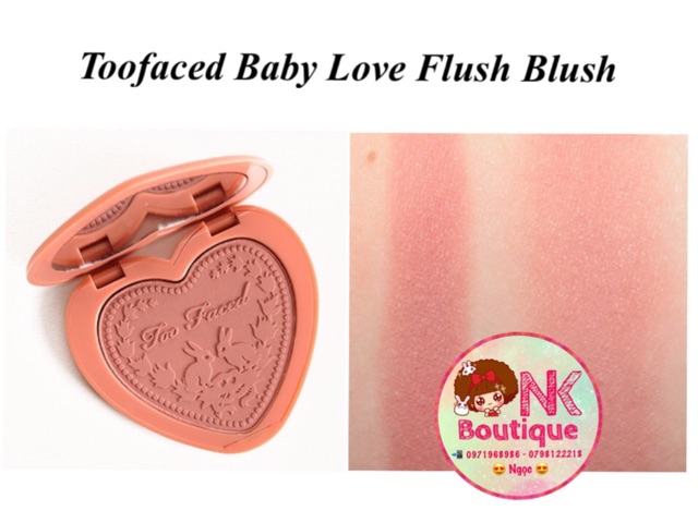 MÁ HỒNG TOO FACED LOVE FLUSH ❤️❤️❤️ | BigBuy360 - bigbuy360.vn