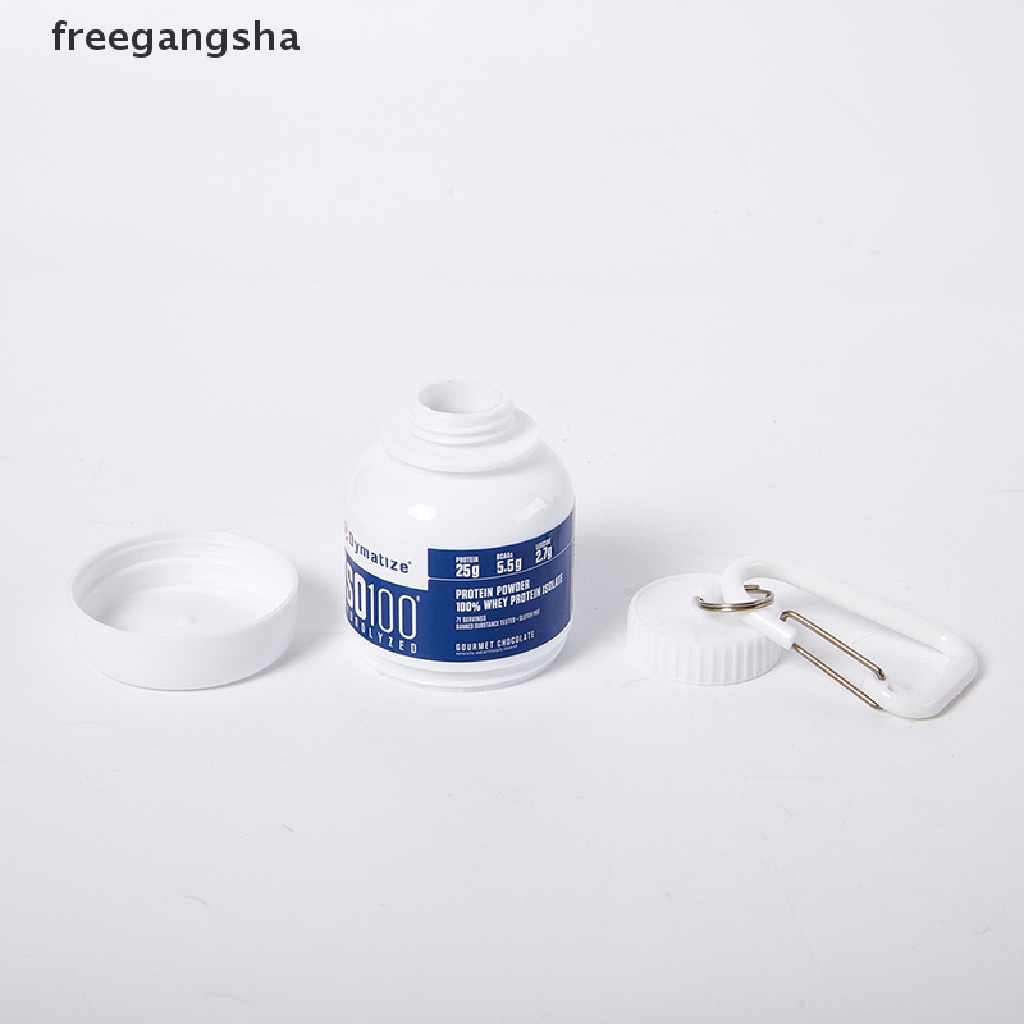 Bình Đựng Protein Mini 100ML Kèm Móc Khóa Tiện Dụng Mang Theo Du Lịch / Cắm Trại