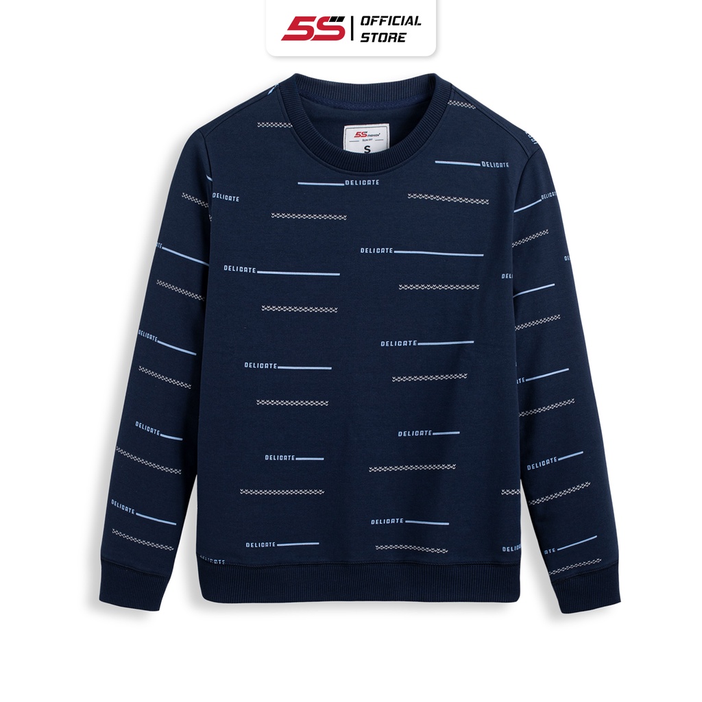 Áo Sweater Nam Thu Đông Chất Nỉ 5S Chất Liệu Cotton USA Cao Cấp, Bền Màu, Giữ Ấm, Không Bai Gião (SD-ANO22008)