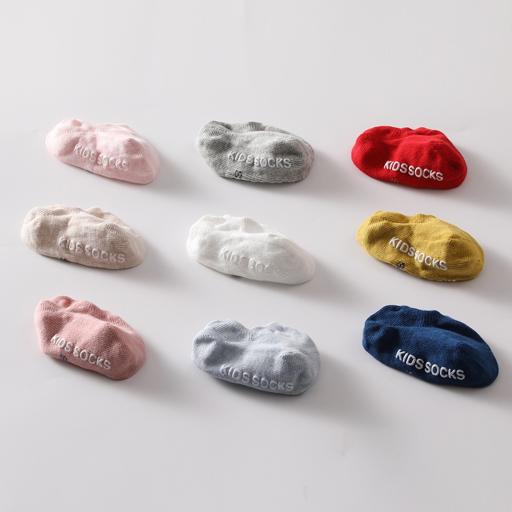 Tất Cotton Chống Trượt Xinh Xắn Tiện Dụng Cho Bé Đi Trong Nhà