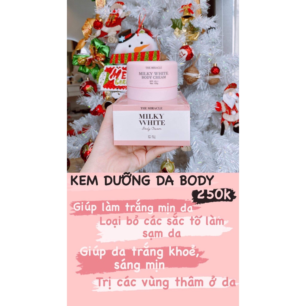 [ Free Ship ] Kem body Trắng Da Sữa Bò Múi Xù Gorgeous