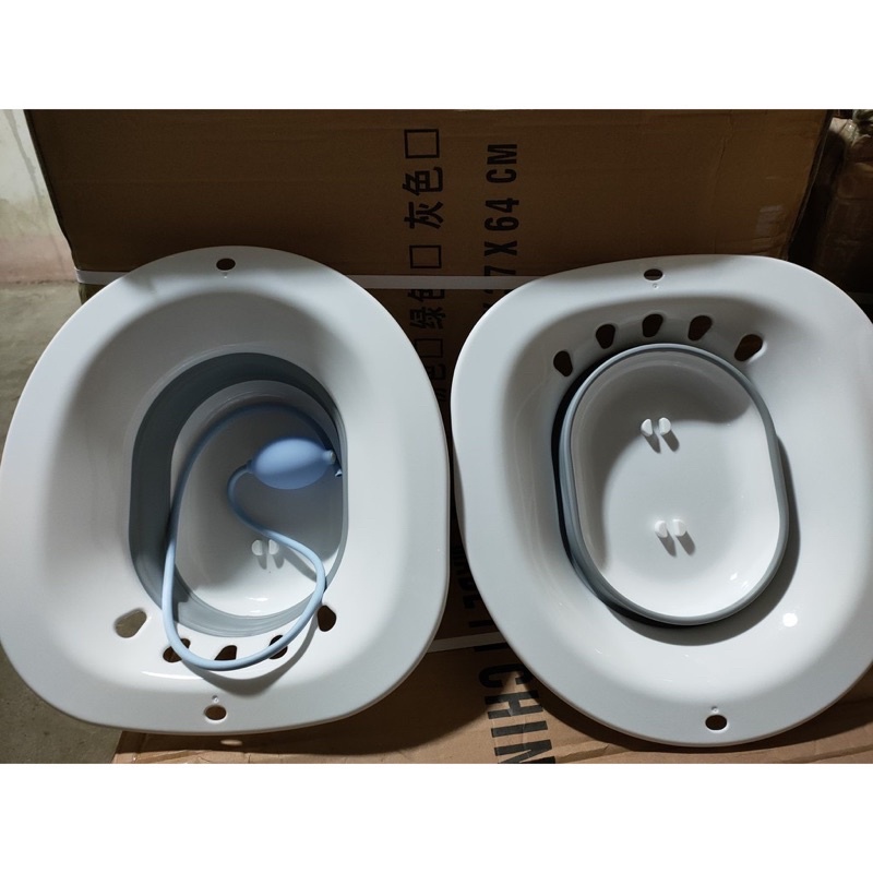 Chậu xông vùng kín gấp gọn