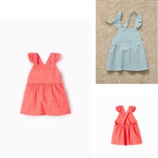 Váy yếm Zara dư xịn cho bé