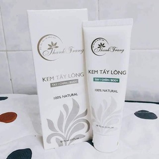 Kem tẩy long thiên nhiên thanh trang.