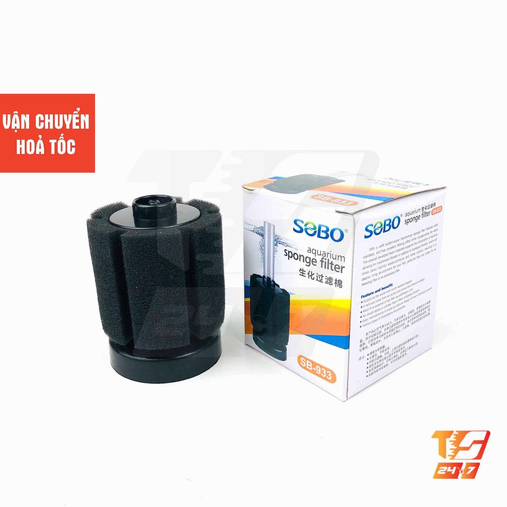 Lọc Sủi Vi Sinh Mini SB-933 Cho Hồ Cá Cảnh - Lọc Bio Bể Thủy Sinh