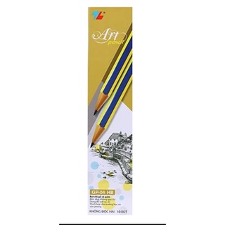 Hộp 10 bút chì gỗ thiên long gp-04 hb
