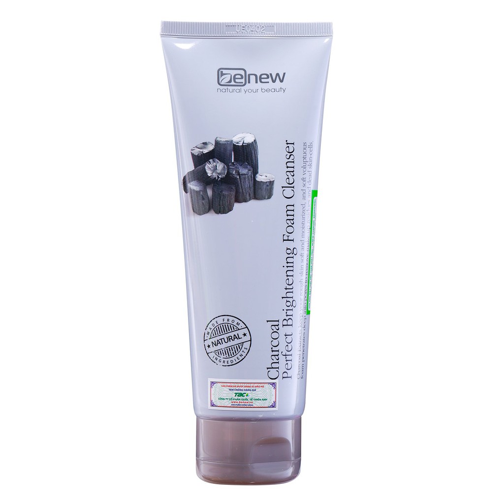 Sữa rửa mặt dành cho nam giúp xoá mụn, trắng da từ tự nhiên BENEW Hàn quốc 160ml/ Hộp
