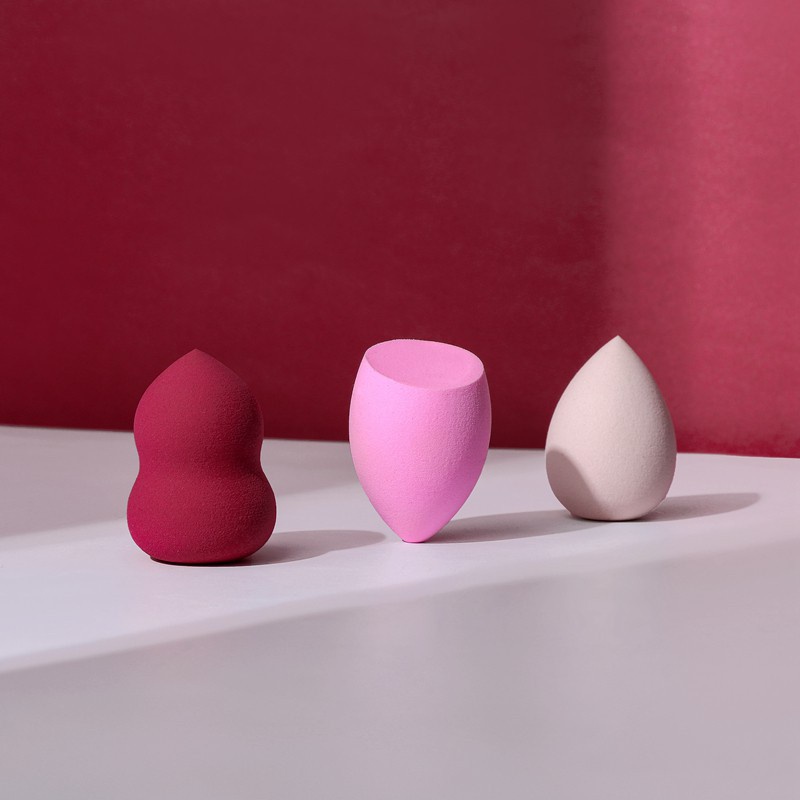 Miếng bọt biển trang điểm mềm mại và nhiều màu sắc cao cấp BEAUTY GLAZED / beauty egg
