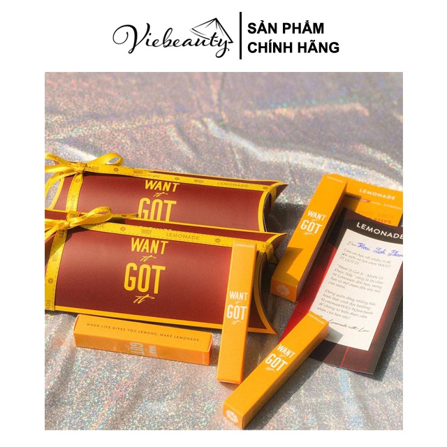 Son Kem Lì Nhẹ Môi Lemonade Want It Got It Lipcream 5g - Khongcoson