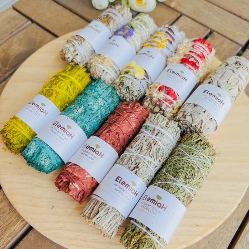 Bó Xô Sage Các Loại Thanh Tẩy Nhà Cửa Tăng Năng Lượng May Mắn