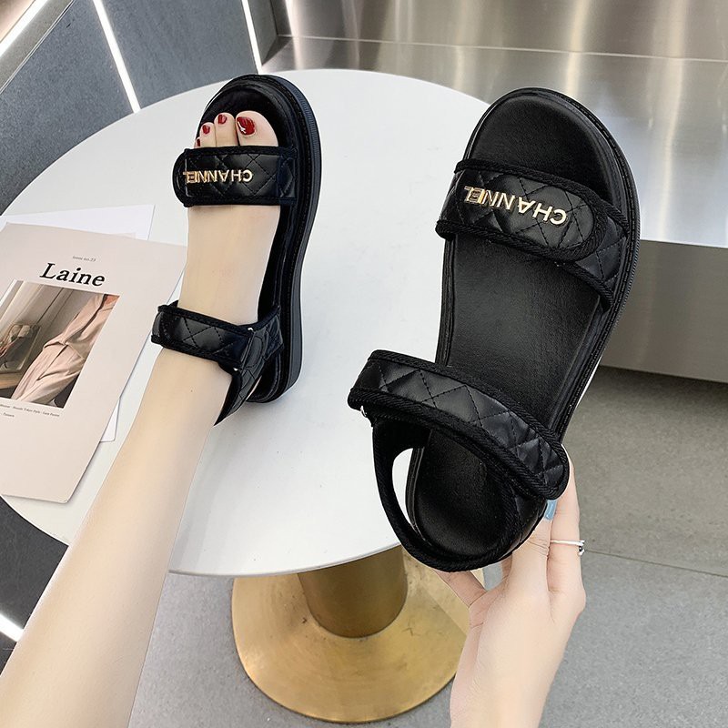 Giày sandal nữ 2021 đế cao su, dép quai hậu Ammy, sandal đi học cho nữ - AM024