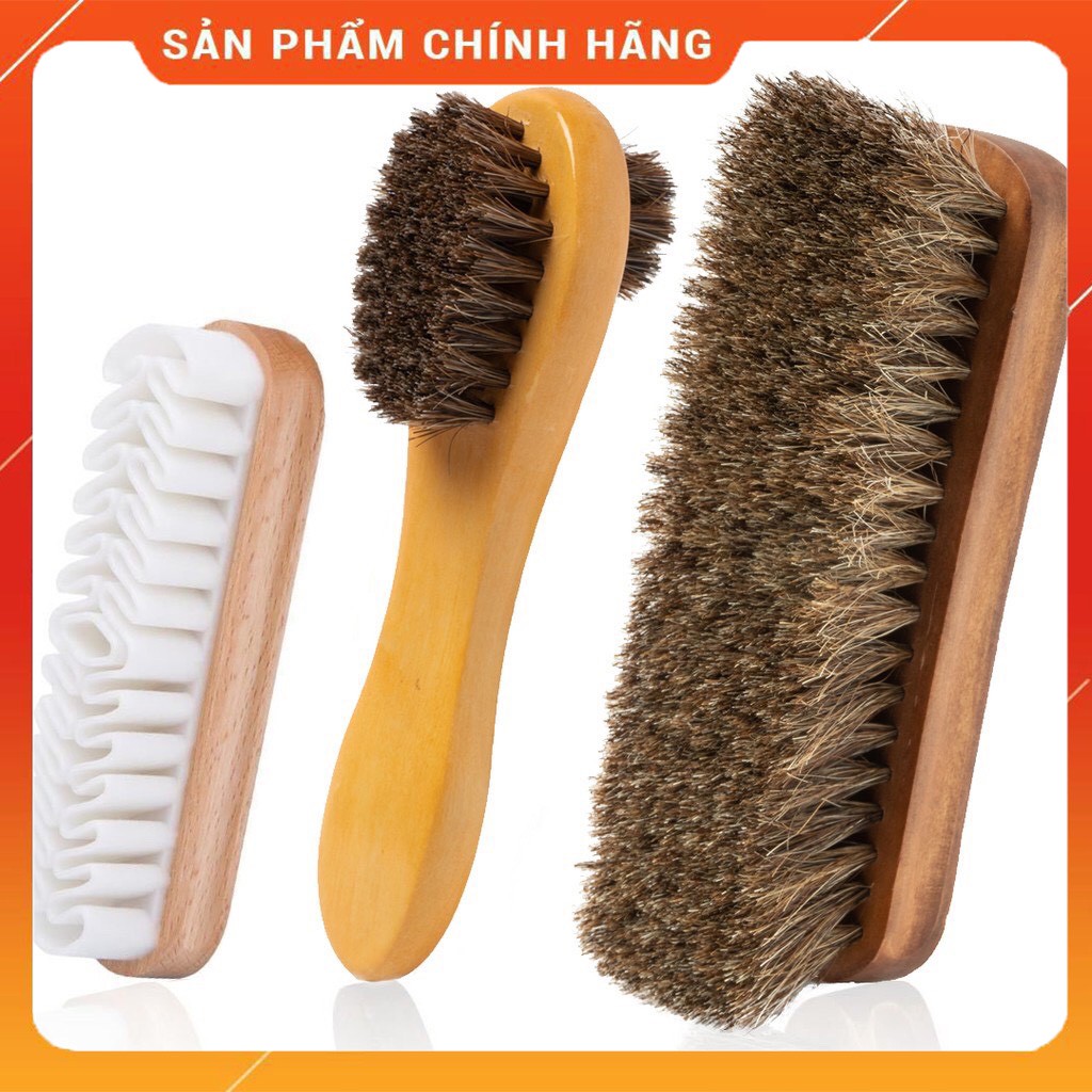 Bàn Chải Đánh Giày Lông Ngựa 17x5cm